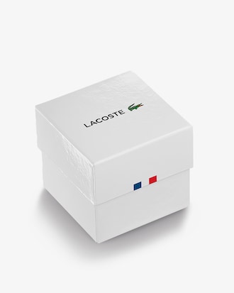 Lacoste 12.12 Holiday 3 Hands - Pink With Silicone Strap