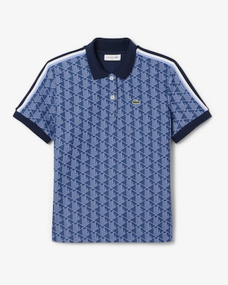 Women's Slim Fit Monogram Polo