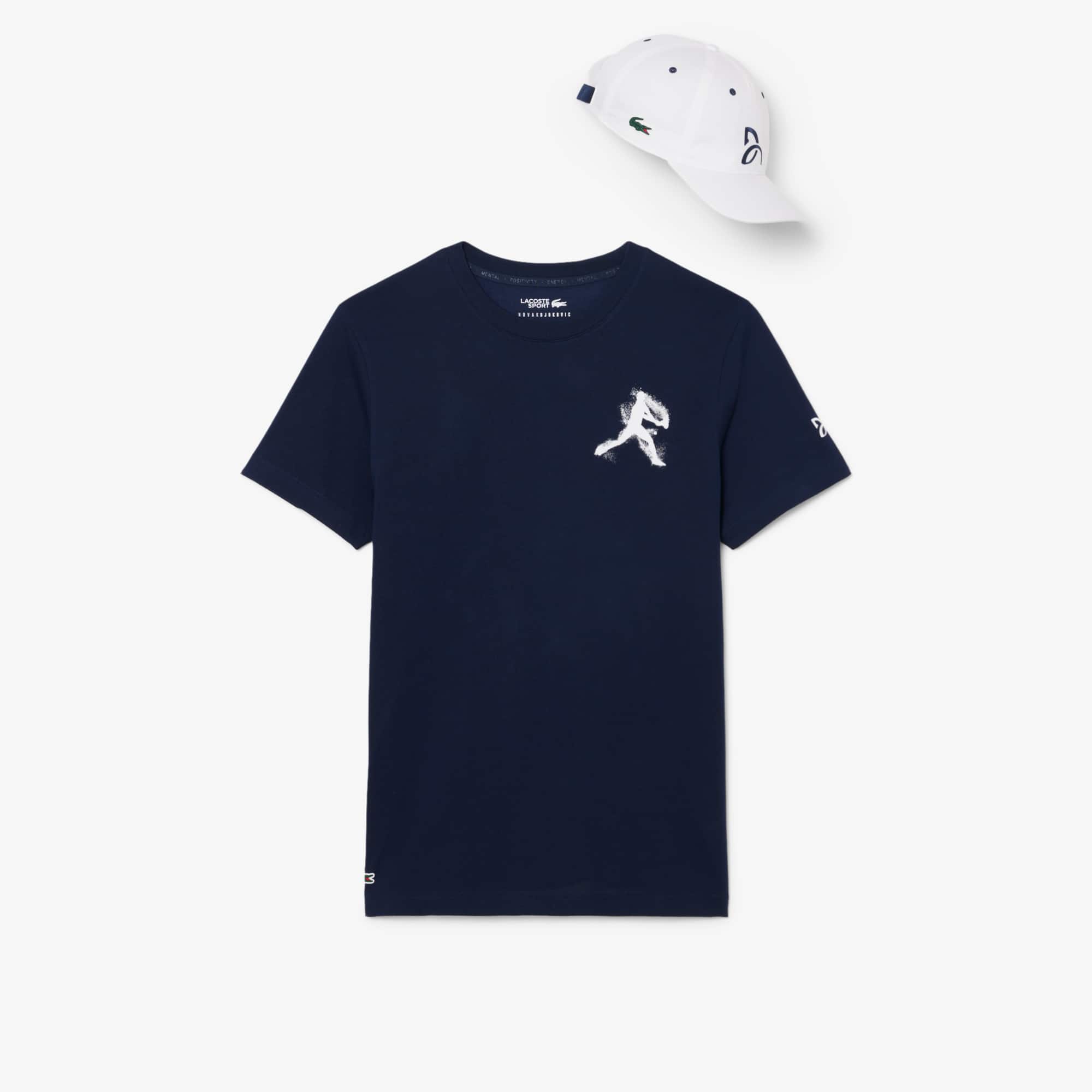Novak Djokovic shirt ジョコビッチ シャツ サイズ L Men's Lacoste Tennis x Novak Djokovic Pack - Lacoste x Novak