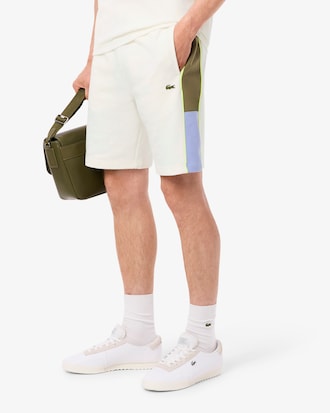 Men's Colorblock Fleece Shorts
