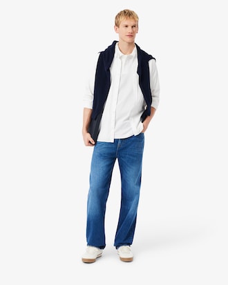 Men's Loose Fit Heavy Piqu&eacute; Polo