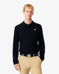 Men's Polo Collar Stretch Golf Sweater