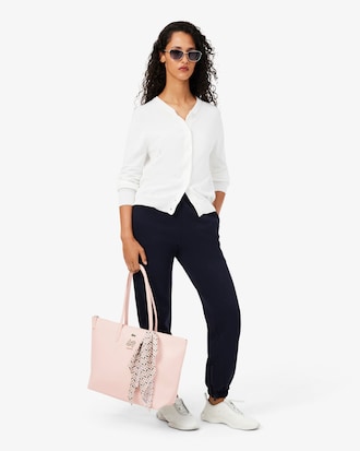 Bolsa Tote de Petit Piqu&eacute; Lacoste L.12.12 Concept Grande