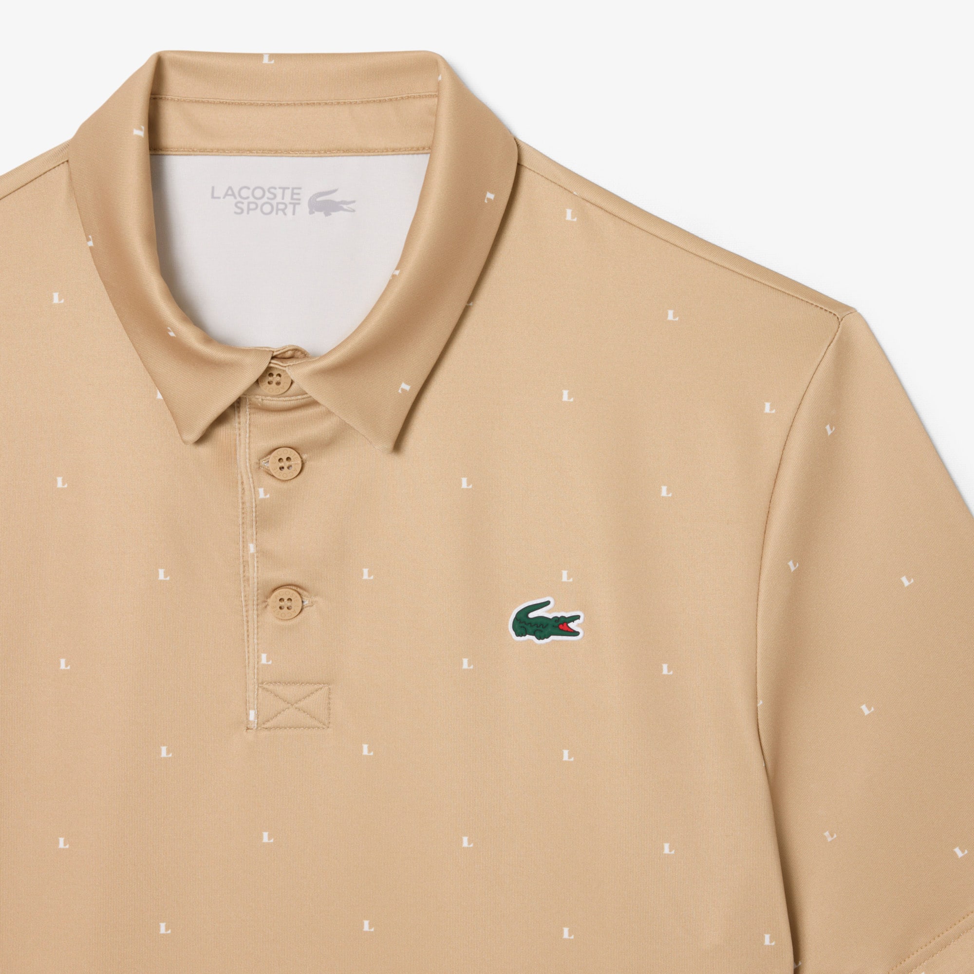 Regular Fit Printed Golf Polo