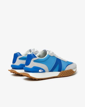 Men's L-Spin Deluxe Leather Color Contrast Sneakers