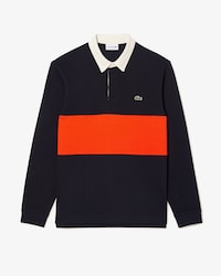 Men's Relaxed Fit Cotton Rugby Shirt
