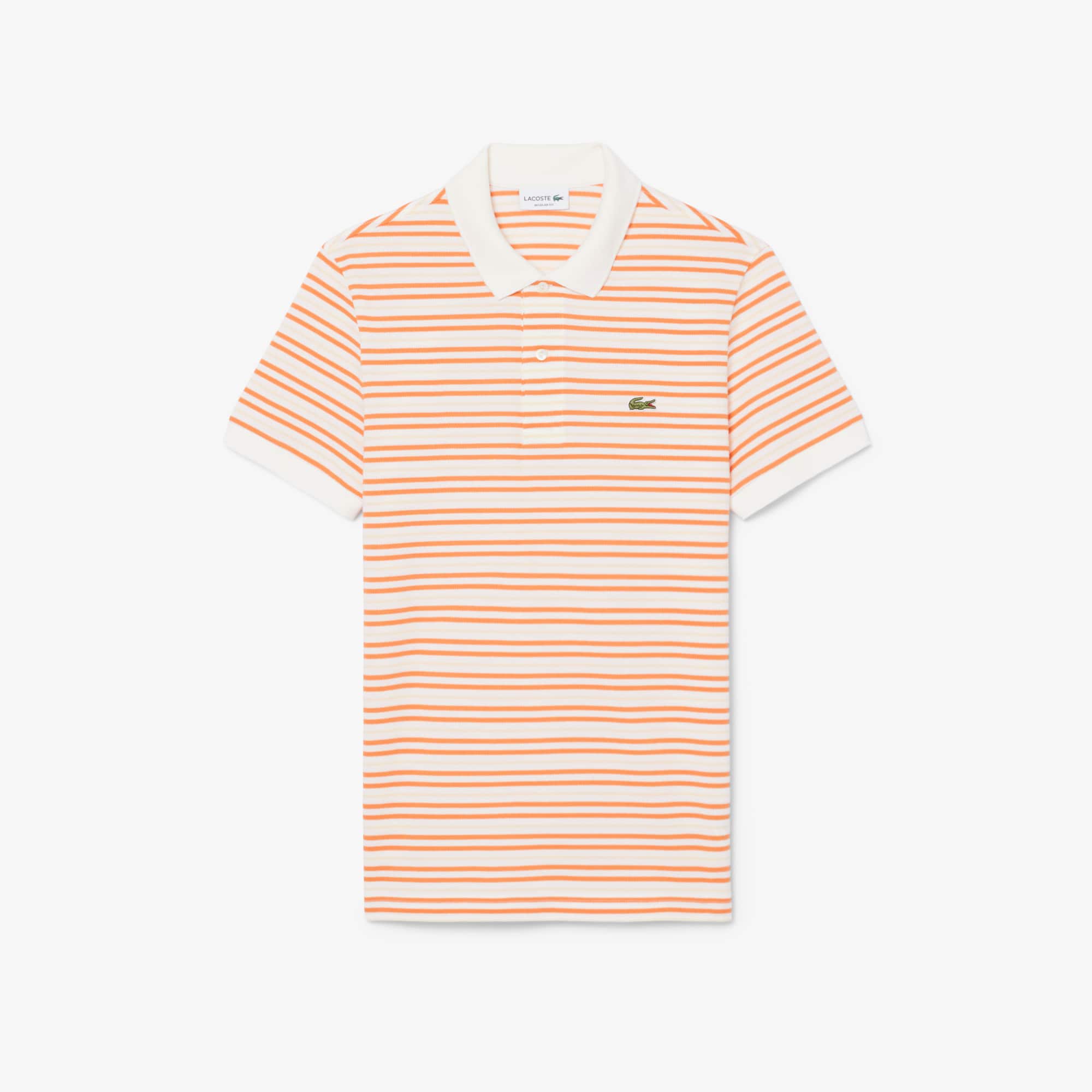 Classic Fit Striped Petit Piqué Polo - Polo Shirts - New In 2026
