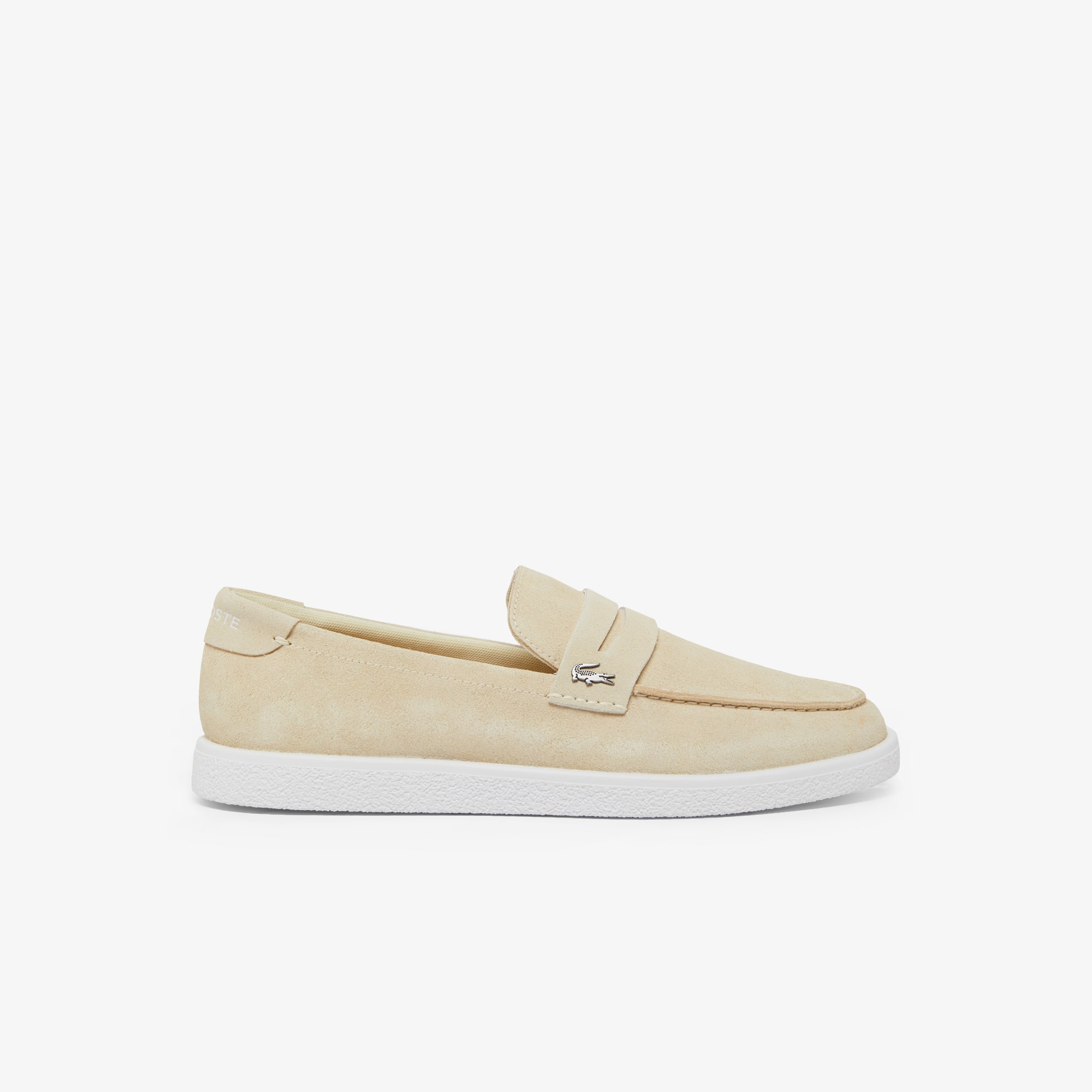 Lacoste Men's Cochet Suede Loafers - 10.5 In Yellow