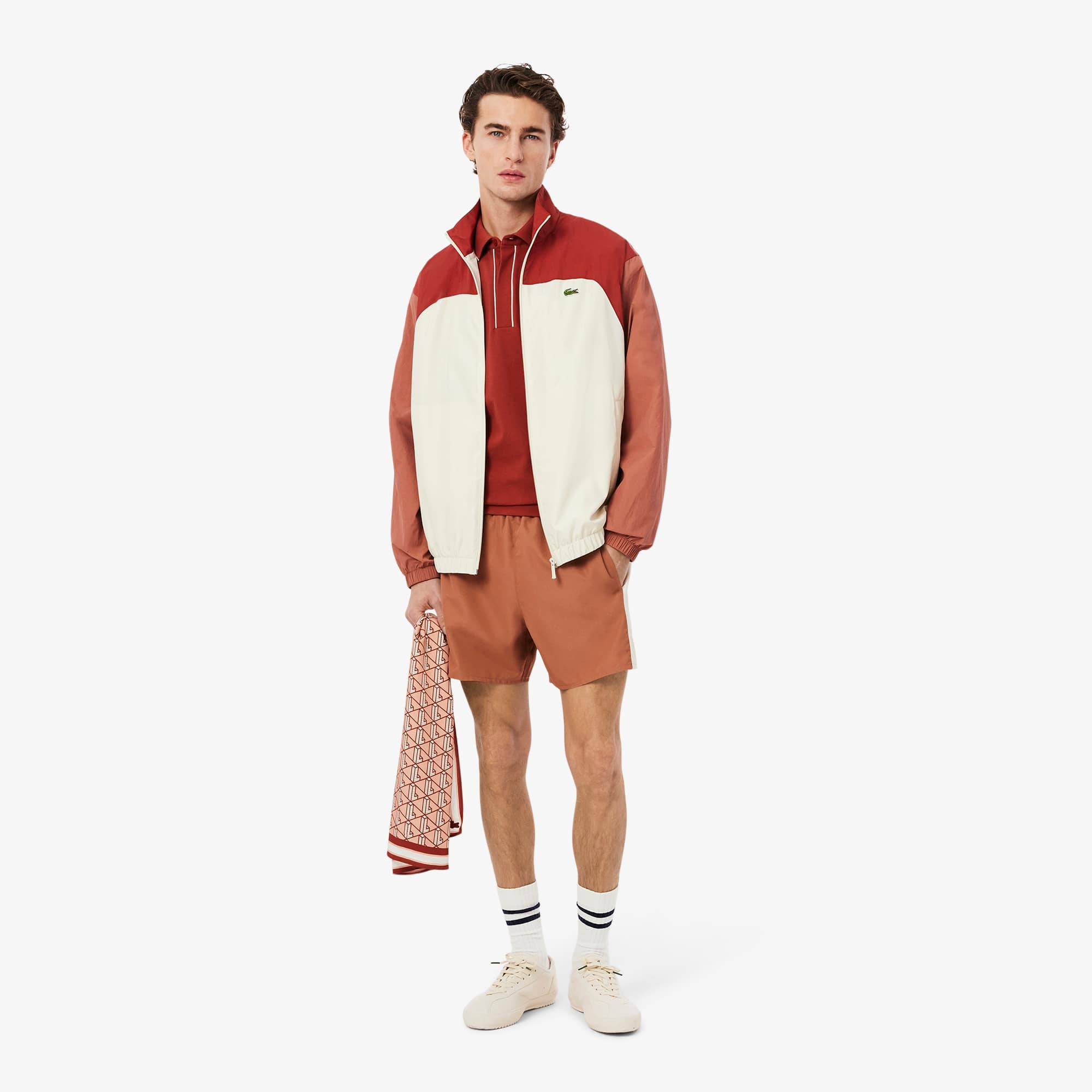 Men's Colorblock Swim Trunks - Shorts & Swim - New In 2026 | Lacoste