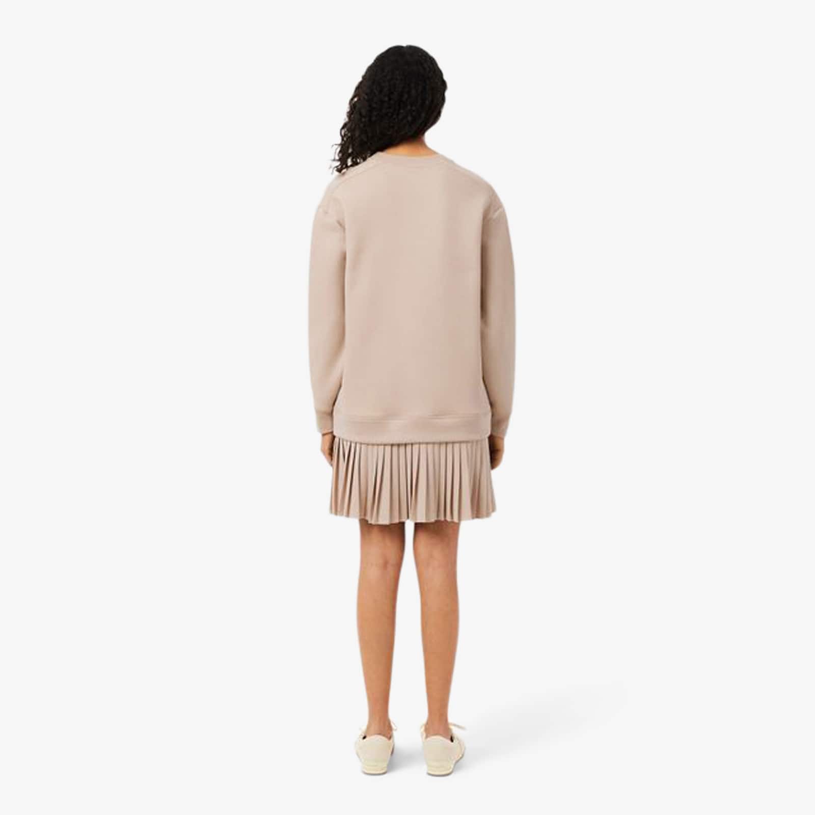 Oversized Cotton Sweatshirt Dress