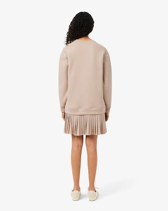 Oversized Cotton Sweatshirt Dress