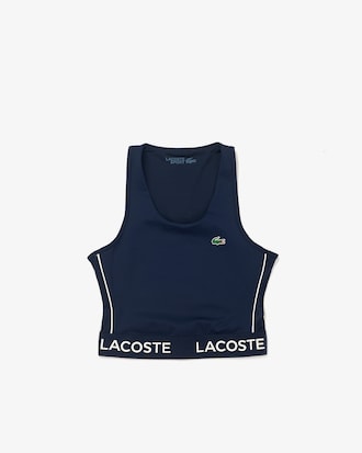 D&eacute;bardeur court Tennis Lacoste SPORT avec marquage