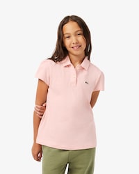 Scallop Collar Mini Piqu&eacute; Polo Shirt