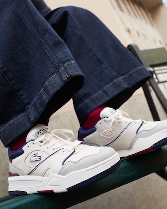 Women's Lineshot Leather Sneakers