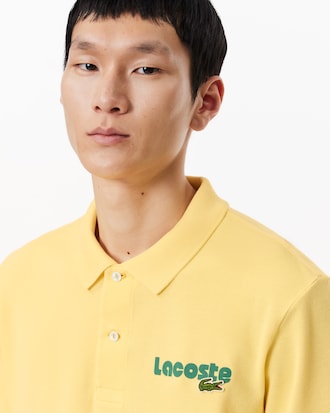 Men's Regular Fit L.12.12 Washed Effect Polo