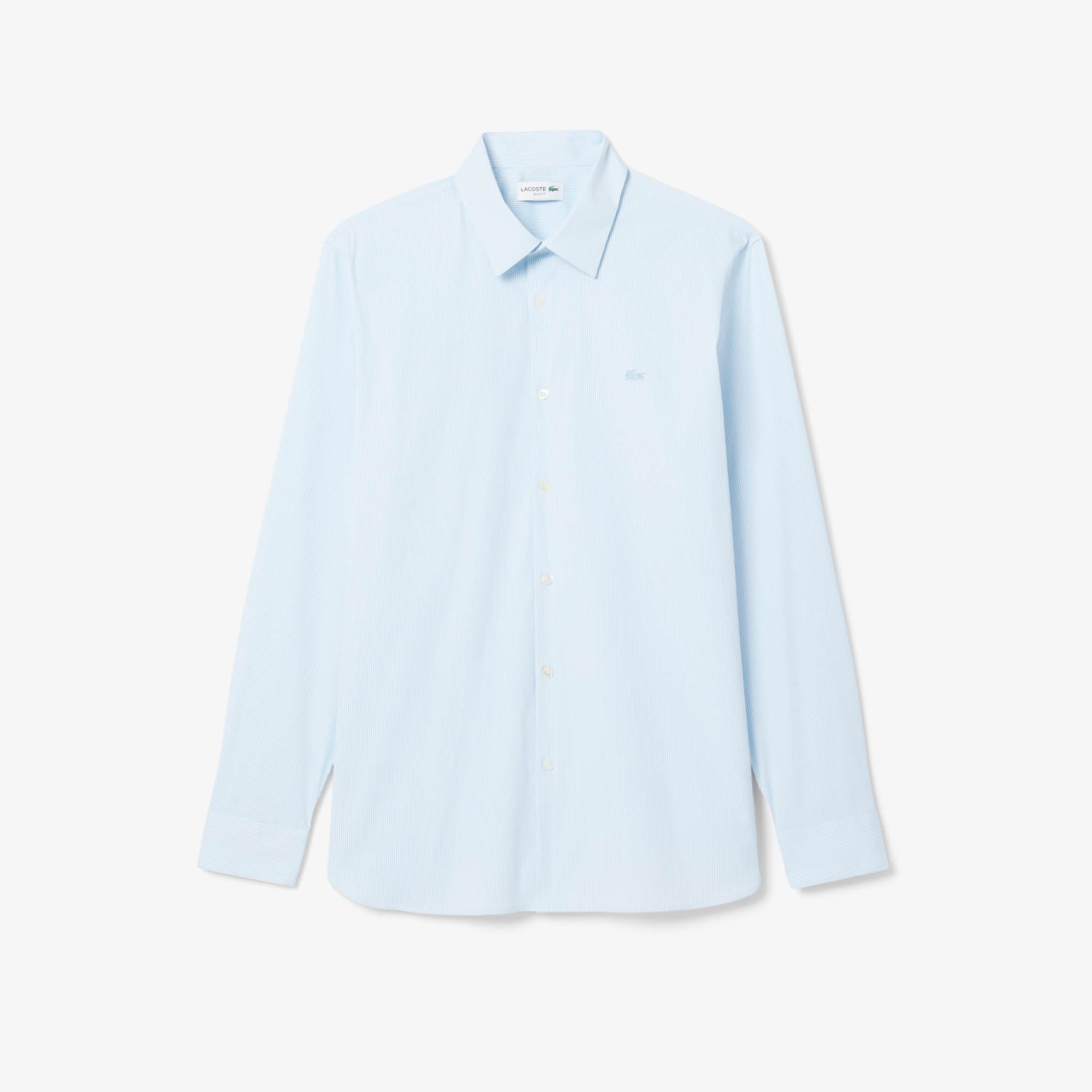 Men's Slim Fit Striped Stretch Button Down Shirt