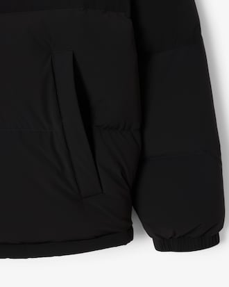 Men's Water-Repellent Hooded Down Jacket
