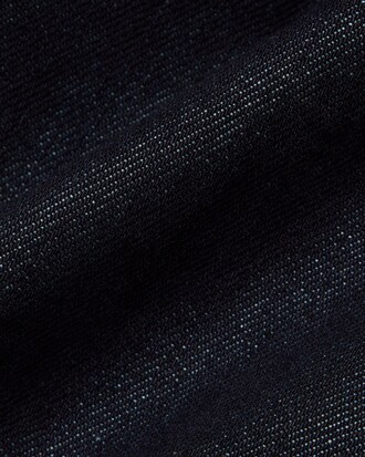 Runway Oversized Denim Polo Shirt