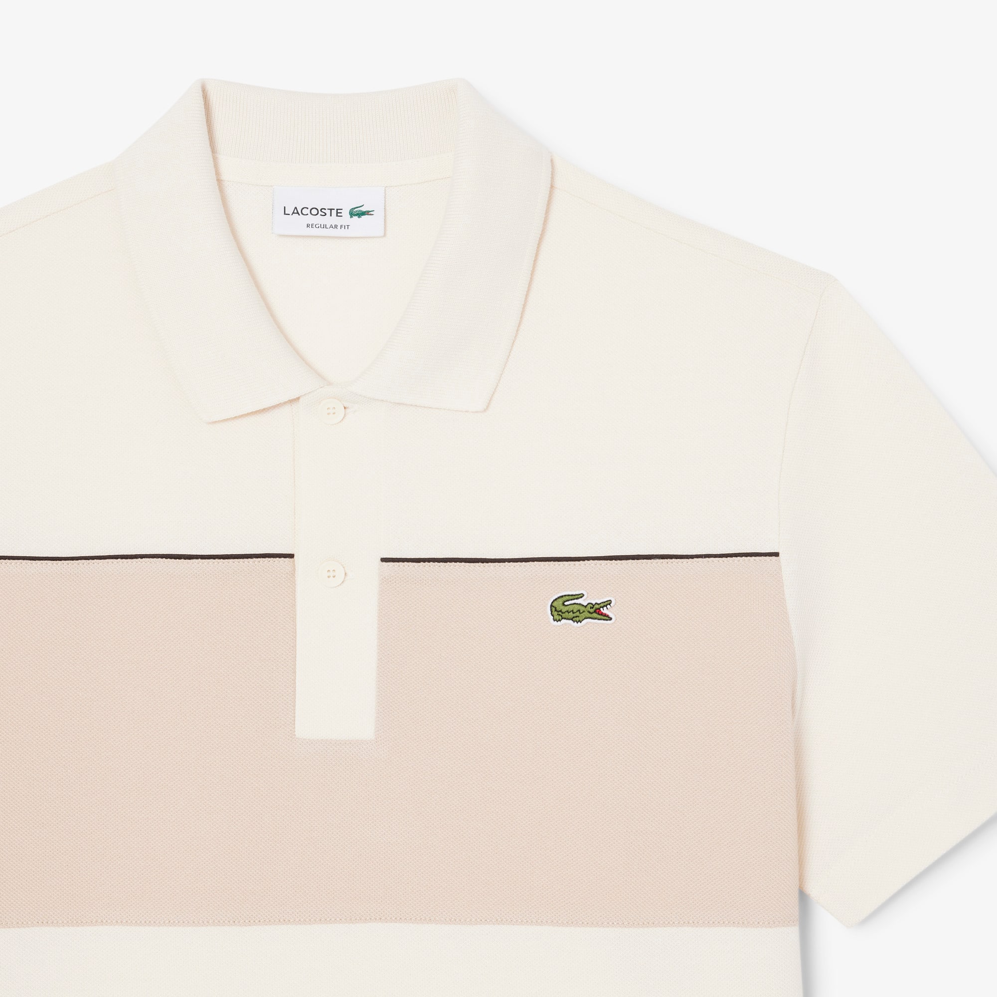 Regular Fit Colorblock Piqué Polo