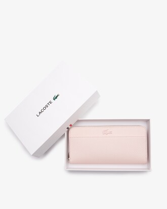 Large Chantaco Piqu&eacute; Leather Billfold