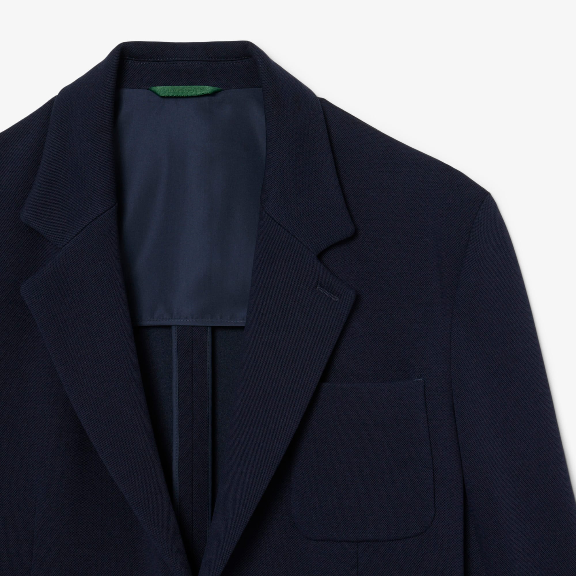 Men's Double Faced Piqué Blazer - Jackets & Coats - New In