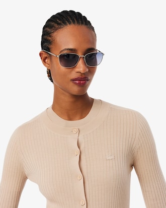 Women's Rib Knit Merino Wool Cardigan