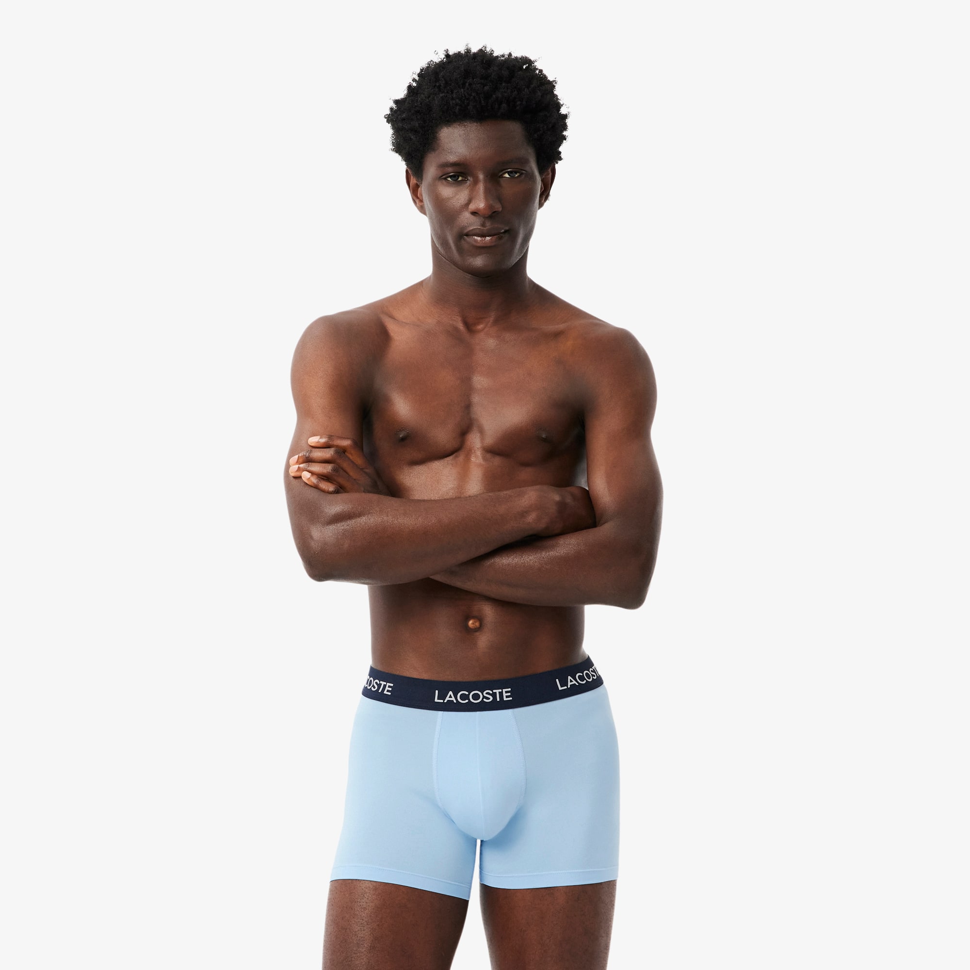 Lacoste Men's 3-Pack Microfiber Trunks