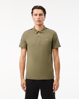 Men's Regular Fit Stretch Mini Piqué Polo