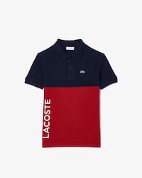 Kids' Colorblock Piqué Polo