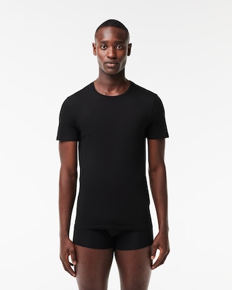 Pack de 3 camisetas loungewear de algodón