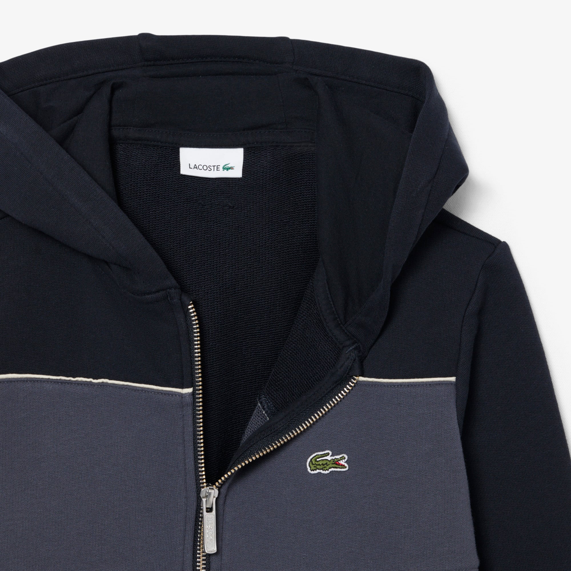 Colorblock Zipped Hoodie - Sweaters & Sweatshirts - New In 2026
