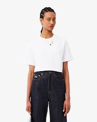 Women's Runway Lace Badge T-Shirt