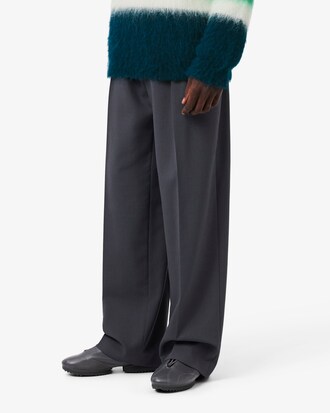 Runway Straight Fit Tailored Jacquard Pants