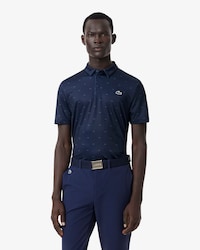 Regular Fit Printed Golf Polo