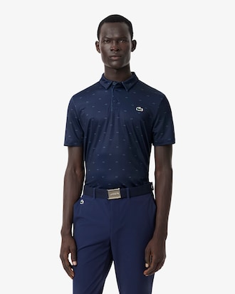 Regular Fit Printed Golf Polo