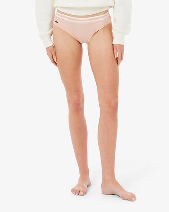 Stripe Waist Cotton Briefs