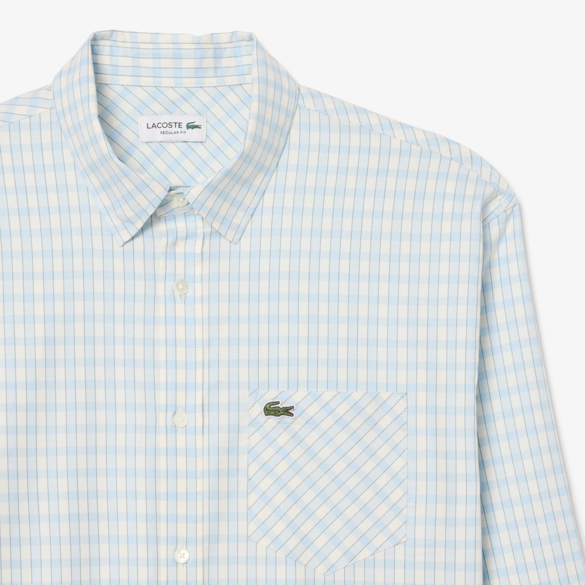 Cotton Twill Plaid Shirt