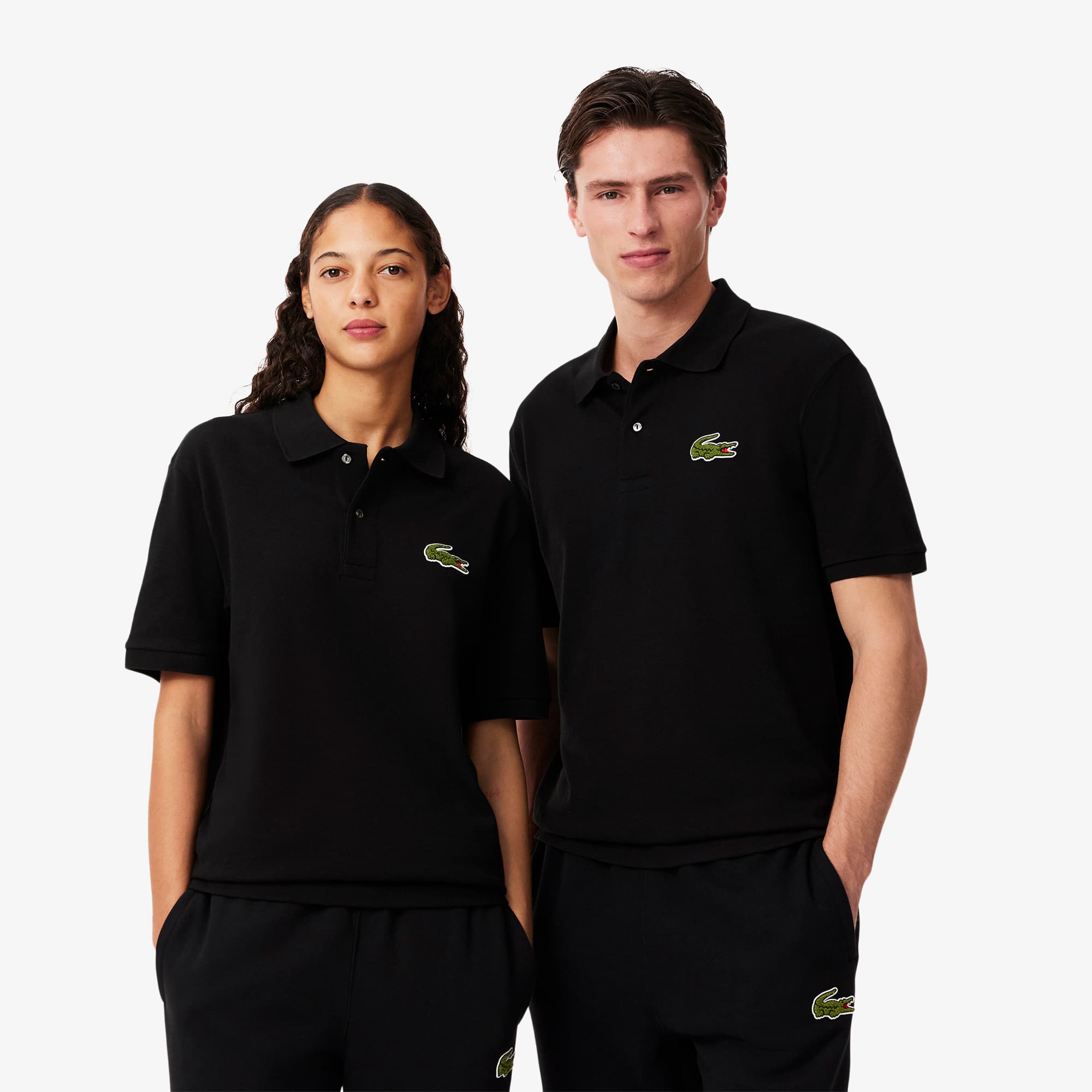 Unisex Loose Fit L.12.12 Piqué Badge Polo - Polo Shirts - New In