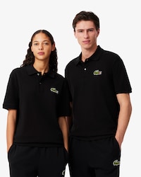 Polo de piqu&eacute; con insignia L.12.12 de corte holgado