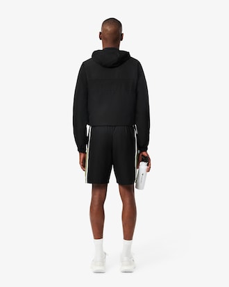 Shorts de tenis ligeros con rayas color block para hombre