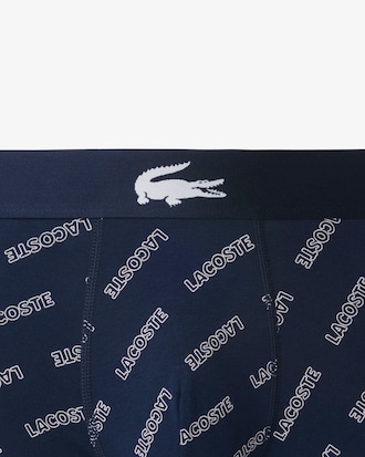 Lot de 3 boxers courts en coton stretch