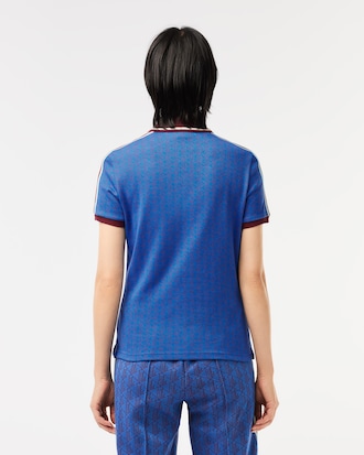 Women's Slim Fit Monogram Polo