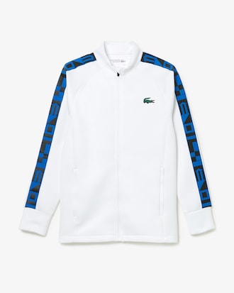 Men's SPORT Printed Zip-Up Tennis Sweatshirt