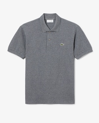 Polo jaspeado de corte cl&aacute;sico L.12.12 para hombre