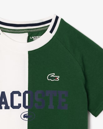 Kids' Lacoste Tennis x Daniil Medvedev Cotton T-Shirt