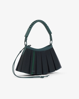Runway Small Leather Mesh Lenglen Purse