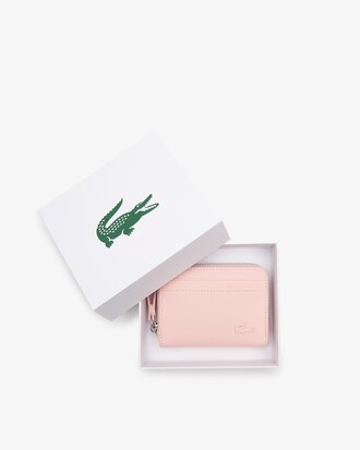 Cartera peque&ntilde;a de mujer Lacoste con cierre y 4&nbsp;ranuras