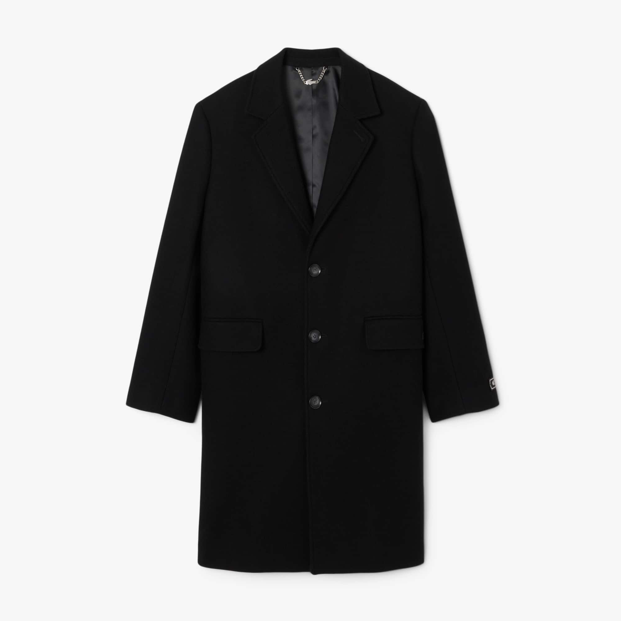 Men's Wool Chesterfield Coat - Jackets & Coats - New In 2025 | Lacoste