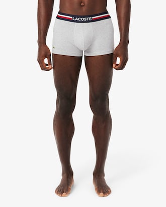 Lot de 3 boxers courts coton stretch