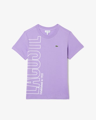 Kids' Oversized Logo Cotton Jersey T-Shirt